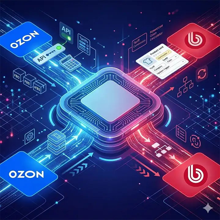 Интеграция с маркетплейсами — комиссии Ozon по API